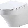 Унитаз подвесной Vincea Edge VT1-27 белый, ультратонкое сиденье soft-close Унитаз подвесной Vincea Edge VT1-27 белый, ультратонкое сиденье soft-close