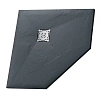 Душевой поддон RGW Stone Tray ST/T-G 1000x1000 мм 16155100-02 трапеция графит \ серый