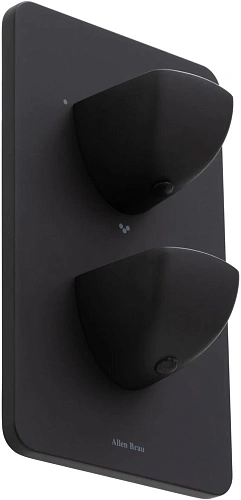 Смеситель для ванны Allen Brau Infinity 5.21316-31 (с внутренней частью, 3 выхода) черный матовый Смеситель для ванны Allen Brau Infinity 5.21316-31 (с внутренней частью, 3 выхода) черный матовый