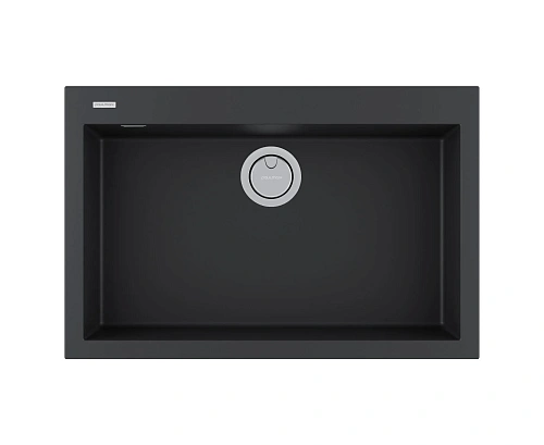 Кухонная мойка Paulmark DECORATION 76 PM937650-AN, ANTRACITE, 760х500 мм Кухонная мойка Paulmark DECORATION 76 PM937650-AN, ANTRACITE, 760х500 мм