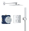 Душевая система GROHE Grohtherm Cube термостататическая, встраиваемая, хром (34741000)
