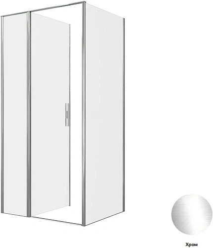 Душевой уголок Allen Brau Priority 100x80 3.31028.00 + 3.31040.00 хром Душевой уголок Allen Brau Priority 100x80 3.31028.00 + 3.31040.00 хром