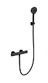 Смеситель для душа Wonzon & Woghand с термостатом, черный матовый (WW-B2029-A-MB) Смеситель для душа Wonzon & Woghand с термостатом, черный матовый (WW-B2029-A-MB)