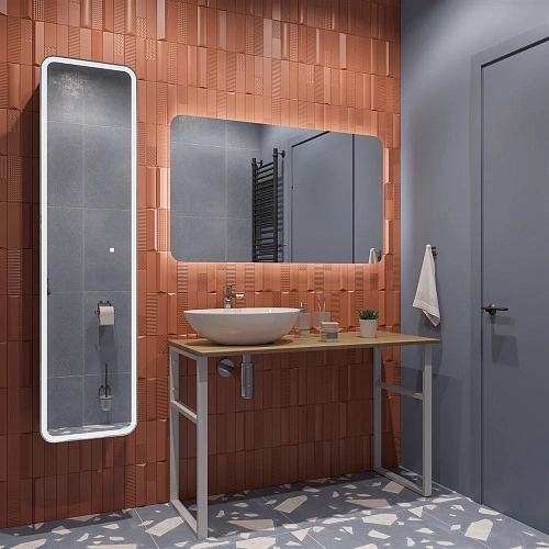 Консоль с раковиной DIWO Элиста 120 светлое дерево, Moduo 55 Leaf 555780 Консоль с раковиной DIWO Элиста 120 светлое дерево, Moduo 55 Leaf 555780