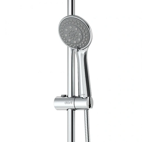 Душевой гарнитур Dorff Norma D0101000 стойка 600 мм Душевой гарнитур Dorff Norma D0101000 стойка 600 мм