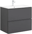 Тумба под раковину Aquanet Арт 75 ясень графит 00329064 напольная/подвесная Тумба под раковину Aquanet Арт 75 ясень графит 00329064 напольная/подвесная