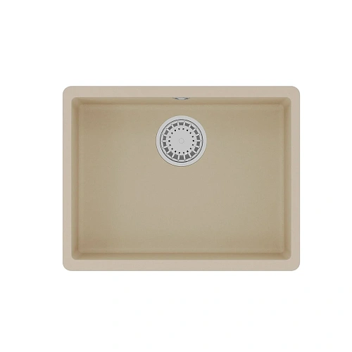 Кухонная мойка Lemark SINARA 540-U встраиваемая снизу из кварцгранита, бежевый 9910074 Кухонная мойка Lemark SINARA 540-U встраиваемая снизу из кварцгранита, бежевый 9910074