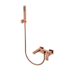 Смеситель для ванны Boheme Qubic 473-CB Copper Brushed