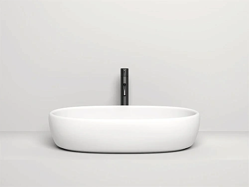 Раковина Salini LUCE покраска по RAL полностью 110721MF 690x395 накладная S-Stone Раковина Salini LUCE покраска по RAL полностью 110721MF 690x395 накладная S-Stone