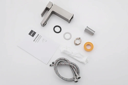 Смеситель для раковины ABBER Daheim AF8210SP сатин Смеситель для раковины ABBER Daheim AF8210SP сатин