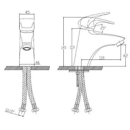 Комплект смесителей Kaiser Guss 6800K Комплект смесителей Kaiser Guss 6800K