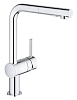 Картинка анонса товара «смеситель для кухни grohe minta, хром (30274000)»