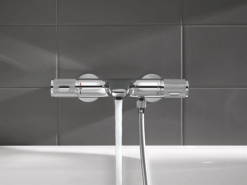 Смеситель для ванны GROHE Precision Feel, QuickFix, хром, (34788000) термостатический Смеситель для ванны GROHE Precision Feel, QuickFix, хром, (34788000) термостатический