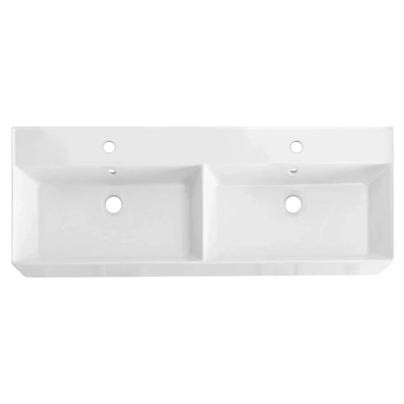 Раковина CEZARES CZR-MIL-120-2-LVB белый 1200x465 керамика Раковина CEZARES CZR-MIL-120-2-LVB белый 1200x465 керамика