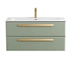 Тумба под раковину CEZARES ECO-CER-N-1000-2C-SO-VDO-P подвесная Тумба под раковину CEZARES ECO-CER-N-1000-2C-SO-VDO-P подвесная