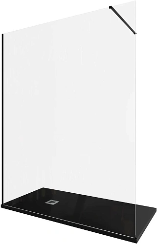 Душевая перегородка Allen Brau Infinity 1 160 3.21033.BBA черный брашированный Душевая перегородка Allen Brau Infinity 1 160 3.21033.BBA черный брашированный