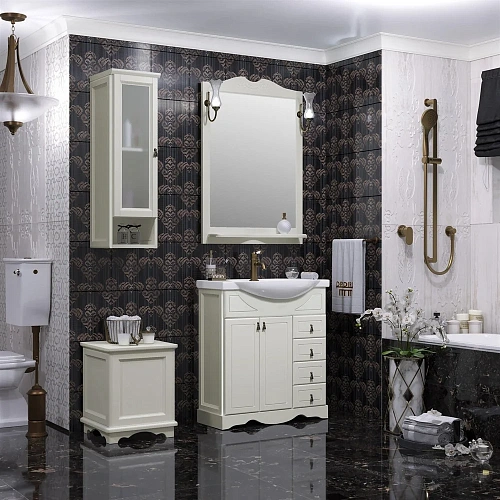 Тумба под раковину Opadiris Клио 75 00-00002830 слоновая кость Тумба под раковину Opadiris Клио 75 00-00002830 слоновая кость