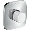 Картинка анонса товара «смеситель для ванны hansgrohe puravida highflow термостатический 15772400»