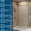 Душевой уголок BelBagno SOFT_CLOSE-2-AH-1-160/90-C-GM 160x90 см, профиль оружейная сталь, стекло прозрачное Душевой уголок BelBagno SOFT_CLOSE-2-AH-1-160/90-C-GM 160x90 см, профиль оружейная сталь, стекло прозрачное