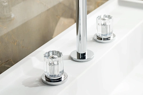 Смеситель для раковины Boheme ELEGANTE CHROME 152-CR-EL Смеситель для раковины Boheme ELEGANTE CHROME 152-CR-EL