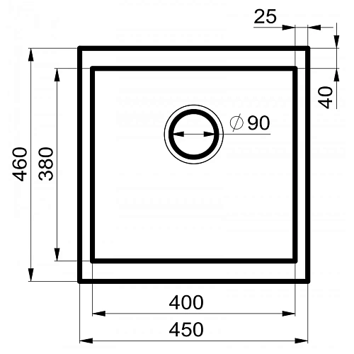 Кухонная мойка Milacio Leon 45 Cuarzo (MC.77094) бежевый Кухонная мойка Milacio Leon 45 Cuarzo (MC.77094) бежевый