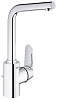 Картинка анонса товара «смеситель для раковины grohe eurodisc cosmopolitan (23054003) с высоким изливом, хром»