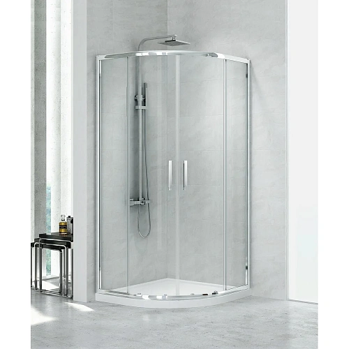 Душевой уголок NEW TRENDY NEW PRAKTIC 90x90x195 K-0576 (хром) Душевой уголок NEW TRENDY NEW PRAKTIC 90x90x195 K-0576 (хром)