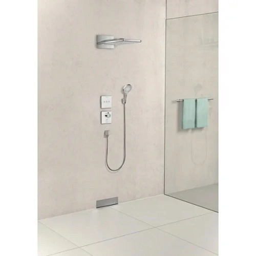 Смеситель для душа hansgrohe ShowerSelect Highfow с отдельным выводом для ручного душа 15735400. Смеситель для душа hansgrohe ShowerSelect Highfow с отдельным выводом для ручного душа 15735400.