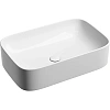 Раковина Ceramica Nova ELEMENT CN6053 белый накладная
