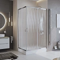 Душевой уголок BelBagno UNO-195-AH-2-120/100-CH-CR Душевой уголок BelBagno UNO-195-AH-2-120/100-CH-CR