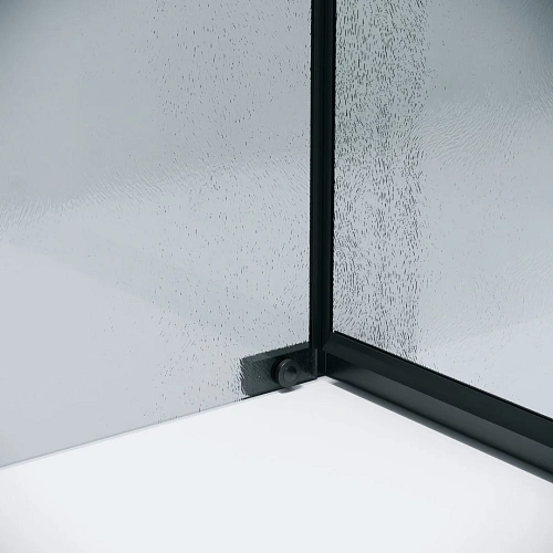 Боковая стенка GROSSMAN Pragma 200.K33.03.80.21.02 (80x195) черный матовый, стекло шиншилла Боковая стенка GROSSMAN Pragma 200.K33.03.80.21.02 (80x195) черный матовый, стекло шиншилла