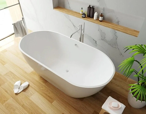 Ванна из искусственного камня Эстет Майами 1680х785 ФР-00003615 Ванна из искусственного камня Эстет Майами 1680х785 ФР-00003615