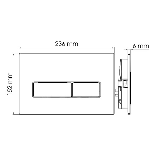 Инсталляция для унитаза WasserKRAFT Vils 56TLT.010.ME.WM03 с клавишей смыва белый Инсталляция для унитаза WasserKRAFT Vils 56TLT.010.ME.WM03 с клавишей смыва белый
