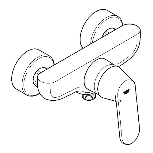 Смеситель для душа GROHE Eurosmart Cosmopolitan (32837000) хром Смеситель для душа GROHE Eurosmart Cosmopolitan (32837000) хром