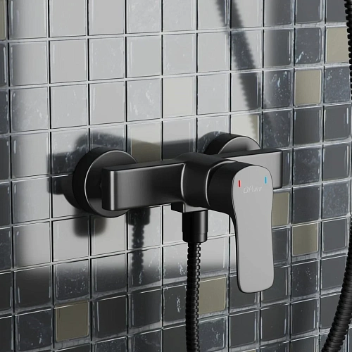 Смеситель для душа Paini Viva Style P4YO511 без аксессуара, черный Смеситель для душа Paini Viva Style P4YO511 без аксессуара, черный