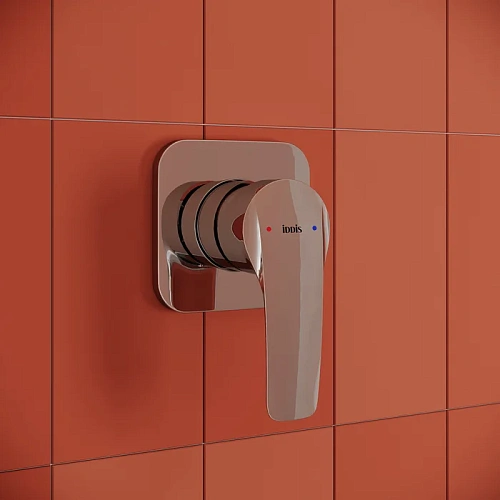 Смеситель для душа IDDIS Ray (RAYSB00i66) с одним выходом, встраиваемый Смеситель для душа IDDIS Ray (RAYSB00i66) с одним выходом, встраиваемый