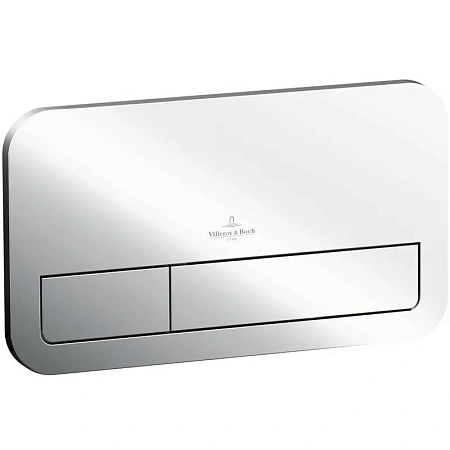 Клавиша смыва Villeroy & Boch ViConnect 92249061 (9224 90 61) хром глянцевый Клавиша смыва Villeroy & Boch ViConnect 92249061 (9224 90 61) хром глянцевый