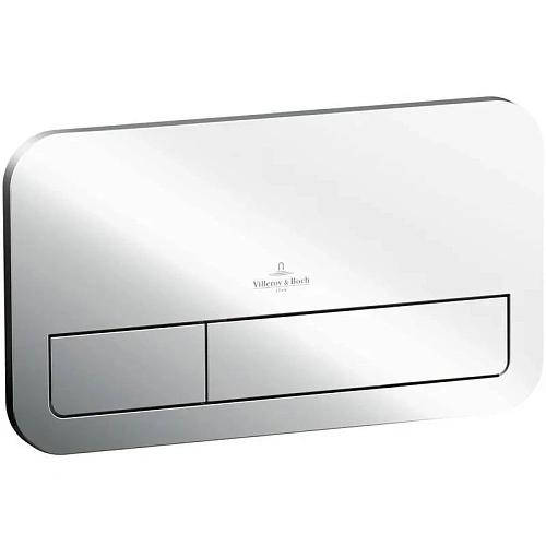 Клавиша смыва Villeroy & Boch ViConnect 92249061 (9224 90 61) хром глянцевый Клавиша смыва Villeroy & Boch ViConnect 92249061 (9224 90 61) хром глянцевый