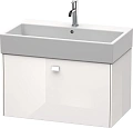Тумба под раковину Duravit Brioso BR405502222 подвесная 78 см белый глянцевый Тумба под раковину Duravit Brioso BR405502222 подвесная 78 см белый глянцевый
