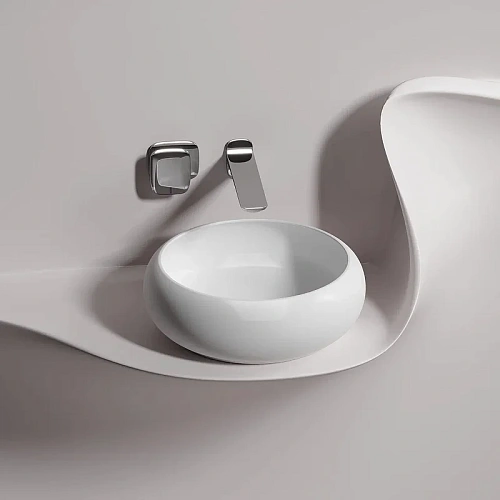 Раковина Ceramica Nova ELEMENT CN6050MW белый матовый накладная Раковина Ceramica Nova ELEMENT CN6050MW белый матовый накладная