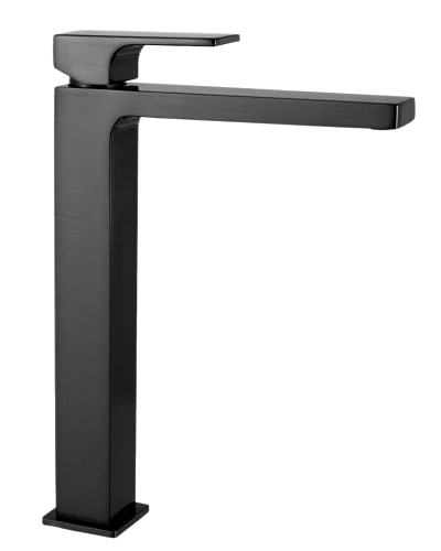 Смеситель для раковины Remer Absolute AU11LCFP, чёрный брашированный хром Смеситель для раковины Remer Absolute AU11LCFP, чёрный брашированный хром