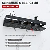 Полка Raglo R340.03.06 400x100x80мм черный Полка Raglo R340.03.06 400x100x80мм черный