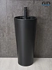 Картинка анонса товара «раковина gid nb131bm 81120 накладная черная матовая 40x40x84»