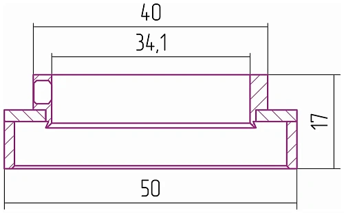 Отражатель Сунержа TUBE 1 022-1029-0003 Матовая шампань Отражатель Сунержа TUBE 1 022-1029-0003 Матовая шампань