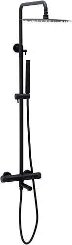 Душевая система Allen Brau Priority 5.31A10-31 черный матовый Душевая система Allen Brau Priority 5.31A10-31 черный матовый