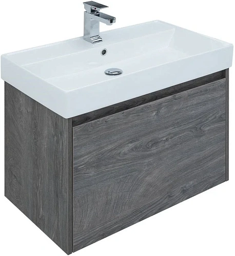 Тумба под раковину Aquanet Nova Lite 75 дуб рошелье (1 ящик) 00242274 Тумба под раковину Aquanet Nova Lite 75 дуб рошелье (1 ящик) 00242274