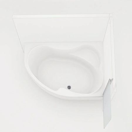 Шторка на ванну Aquanet AQ1 R, матовое стекло 00173656 Шторка на ванну Aquanet AQ1 R, матовое стекло 00173656