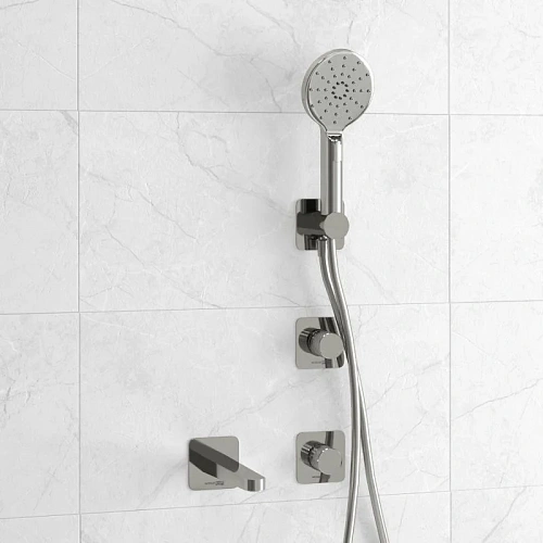 Смеситель для ванны WasserKRAFT A4651.293.295.271.087.127 встраиваемый хром Смеситель для ванны WasserKRAFT A4651.293.295.271.087.127 встраиваемый хром