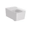 Унитаз подвесной Roca Inspira Square 560, Rimless, жемчужный 346537630 Унитаз подвесной Roca Inspira Square 560, Rimless, жемчужный 346537630