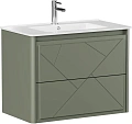 Тумба под раковину Allen Brau Paris 80 1.360001.CGM олива матовый Тумба под раковину Allen Brau Paris 80 1.360001.CGM олива матовый